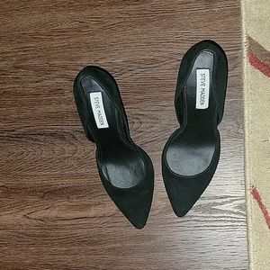 Steve Madden VARCITTY Black NEW Women’s Suede Stiletto Heel SIZE 9